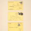 6c black post office official bisect on cover