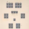 15c dark blue Clay block of six