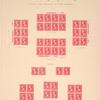 2c carmine Washington block of eight