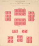 2c carmine Washington block of eight