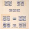 4c ultramarine Fleet of Columbus block of four