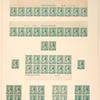 2c green Washington imprint strip