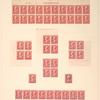 4c carmine Jackson imprint block