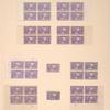 6c purple Columbus Welcomed at Barcelona block of four