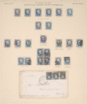 1c dark ultramarine Franklin single