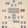 1c ultramarine Franklin single