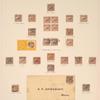 2c brown Post Horse & Rider single