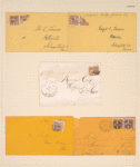 2c brown Post Horse & Rider with G. Grill on cover