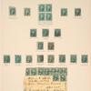 10c yellow green Washington block of four
