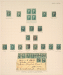10c yellow green Washington block of four
