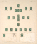 10c green Washington Type I single