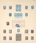 1c blue Franklin F. grill single