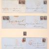 10c black Washington pair on cover