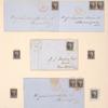 10c black Washington single on express mail cover