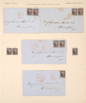 10c black Washington pair on cover