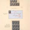 5c black Washington provisional strip of three