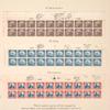 $1 violet black Lincoln Memorial block of twenty