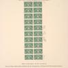 25c deep green Special Handling block of twenty