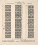 2c black Warren Harding block of twenty