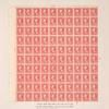 2c carmine Washington block of one hundred