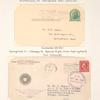 1922 Brattleboro, Vermont aeroplane mail service