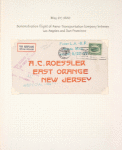 1920 Los Angeles - San Francisco flight cover