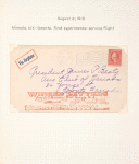 1919 first international air service cover