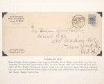 1919 demonstration flights by Glidden Aerial Derby Around the World cover