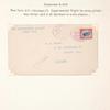 1918 New York, New York to Chicago, Illinois cover