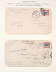 1918 Chicago, Illinois to New York, New York cover