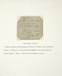 1916 courtesy note from French aviators to Germans