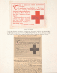 1917 Buffalo, New York to Washington flight message card for Red Cross fund