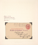 1914 Chautaqua, New York flight postal card