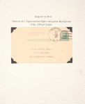 1914 Celoron, New York hydro-aeroplane flight postal card