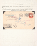 1915 Tacoma-Seattle, Washington flight stamped envelope