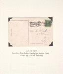 1912 Hamilton, Ohio - Butler County fair aviation meet post card