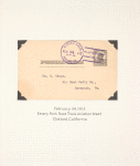 1912 Emery Park Race Track Aviation Meet postal card