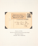1912 National School Grounds Aviation meet postal card