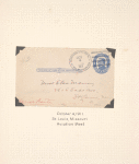 1911 St. Louis, Missouri aviation meet postal card