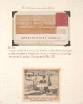 1910 first commercial use of an airplane postcard