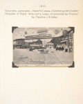 1910 Glidden dirigible postcard