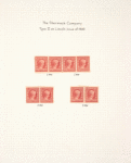 2c carmine Lincoln Centenary of Birth strip of four
