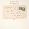 1c green Franklin pair on cover