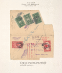 Variety of Parcel Post Issues on cover