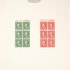 1c green Washington booklet pane of six
