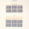 10c ultramarine Messenger on Bicycle block of six