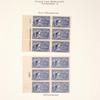 10c ultramarine Messenger on Bicycle block of six