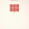 1c carmine rose Postage Due block of six