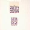 3c violet Washington block of six