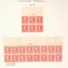 2c carmine Washington block of six